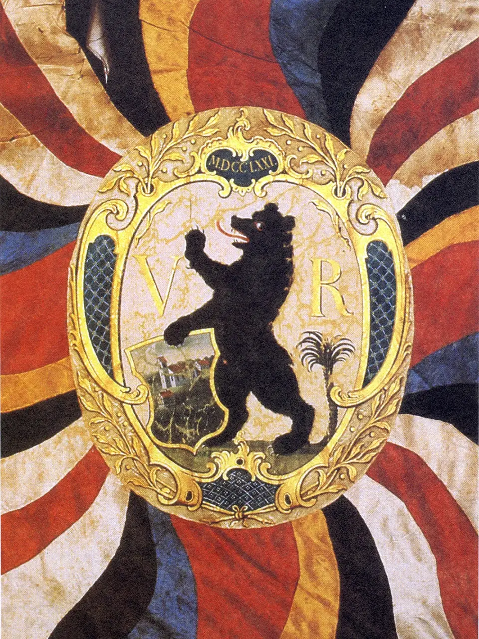 Gemeindefahne Wolfhalden 1771